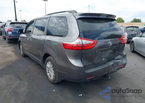 2015 Toyota Sienna Xle Premium 8 Passenger из США, поврежденный, VIN 5TDYK3DC3FS639000